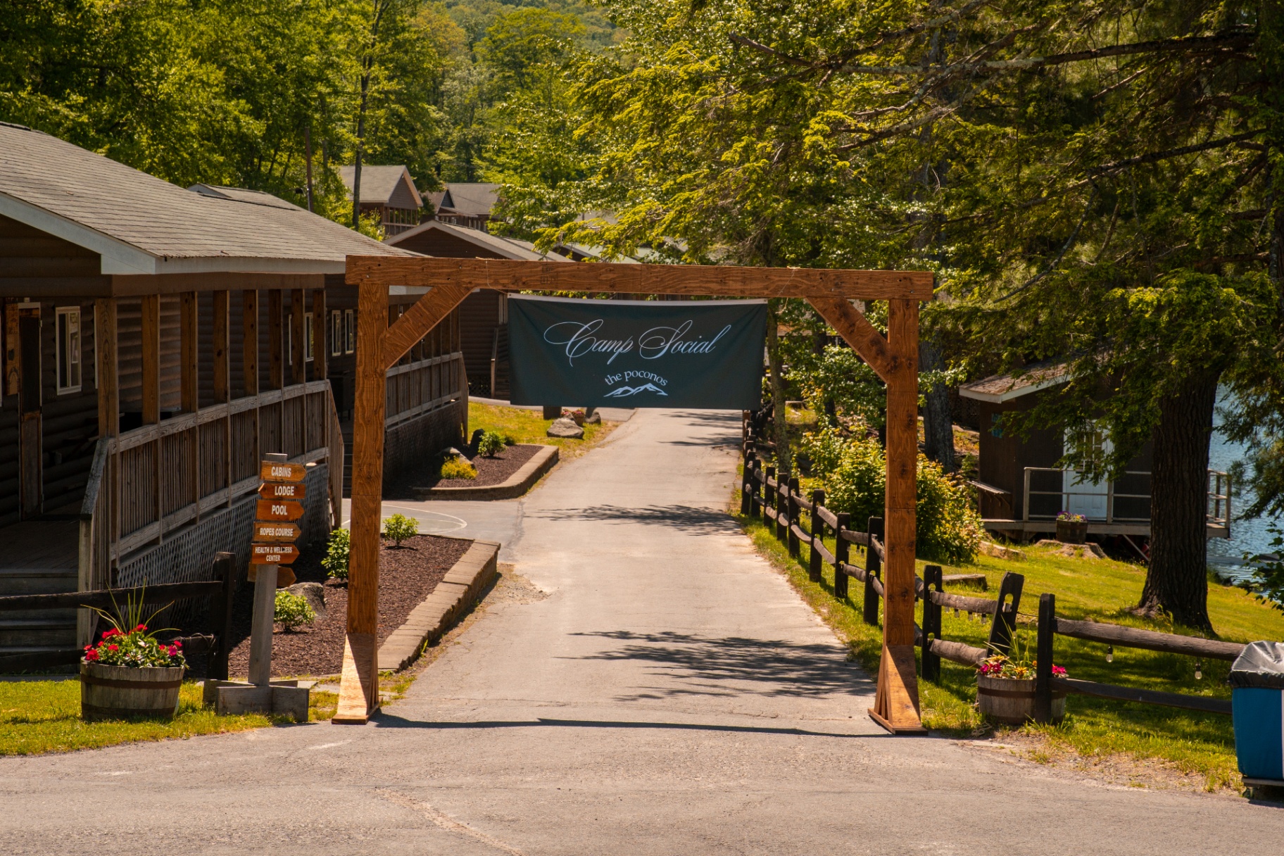 Entrance Banner